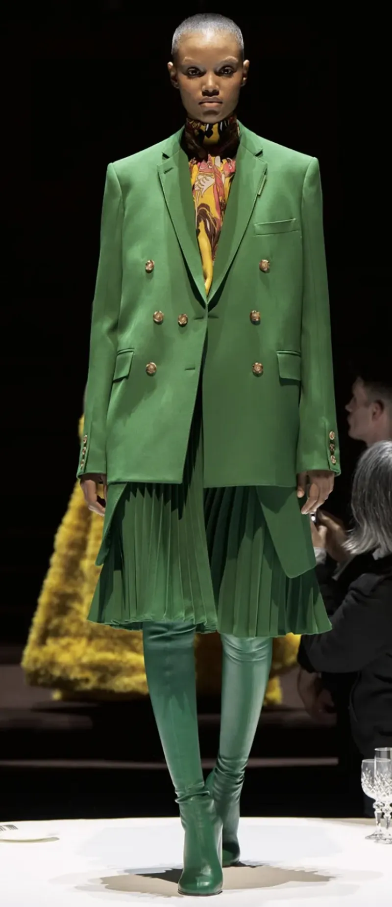 Burberry runway look