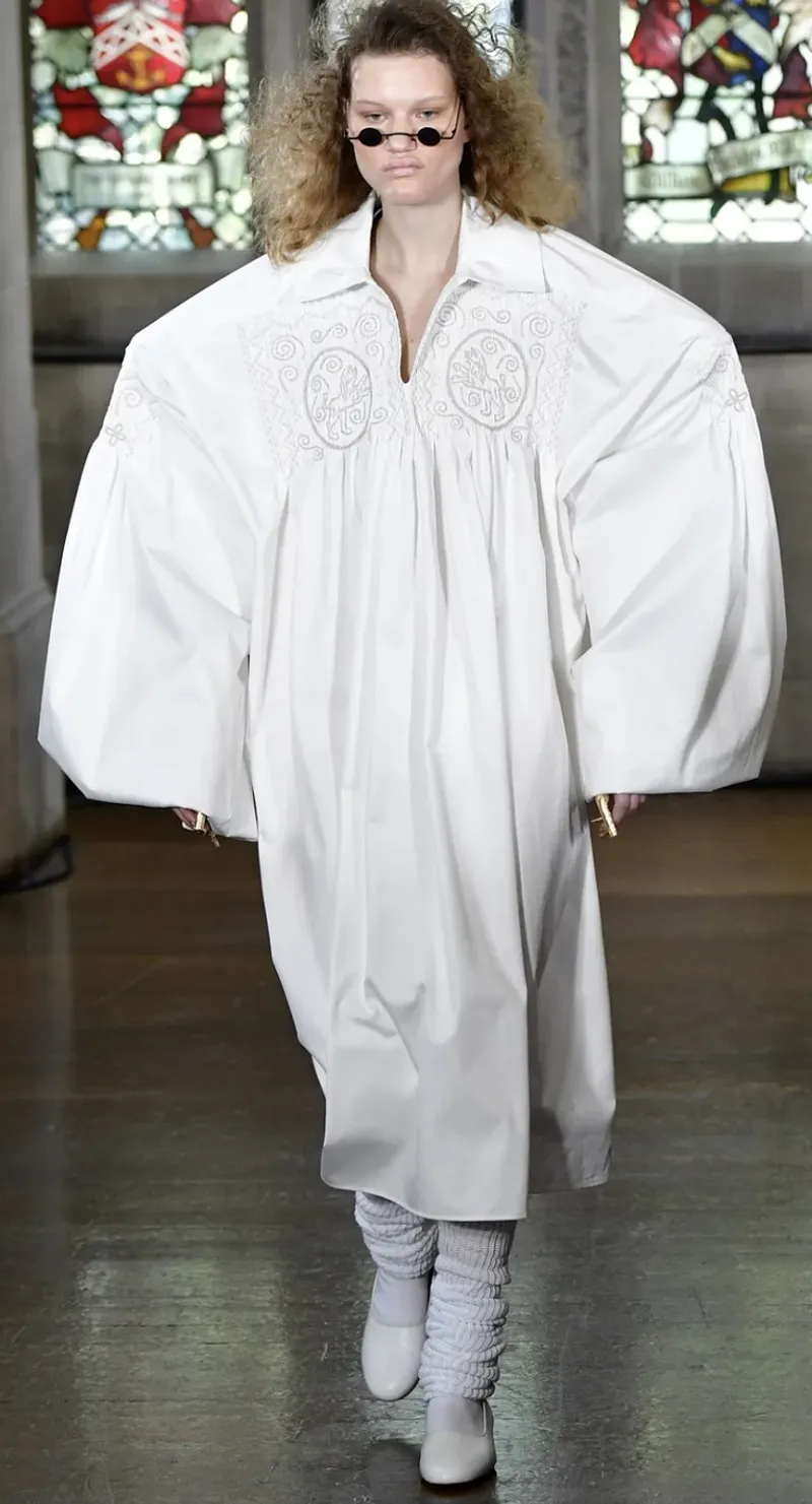 Edward Crutchley runway look