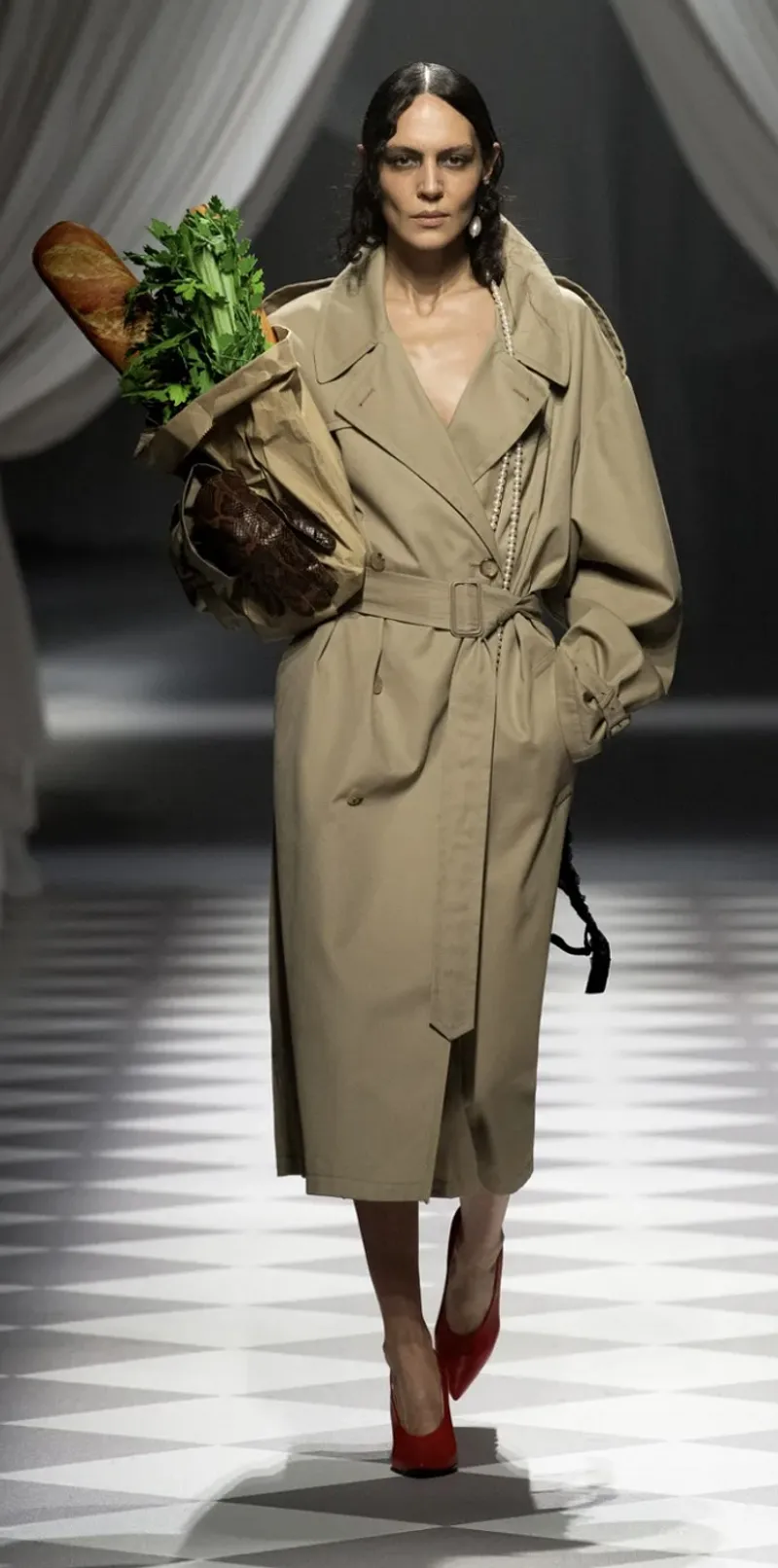 Moschino runway look