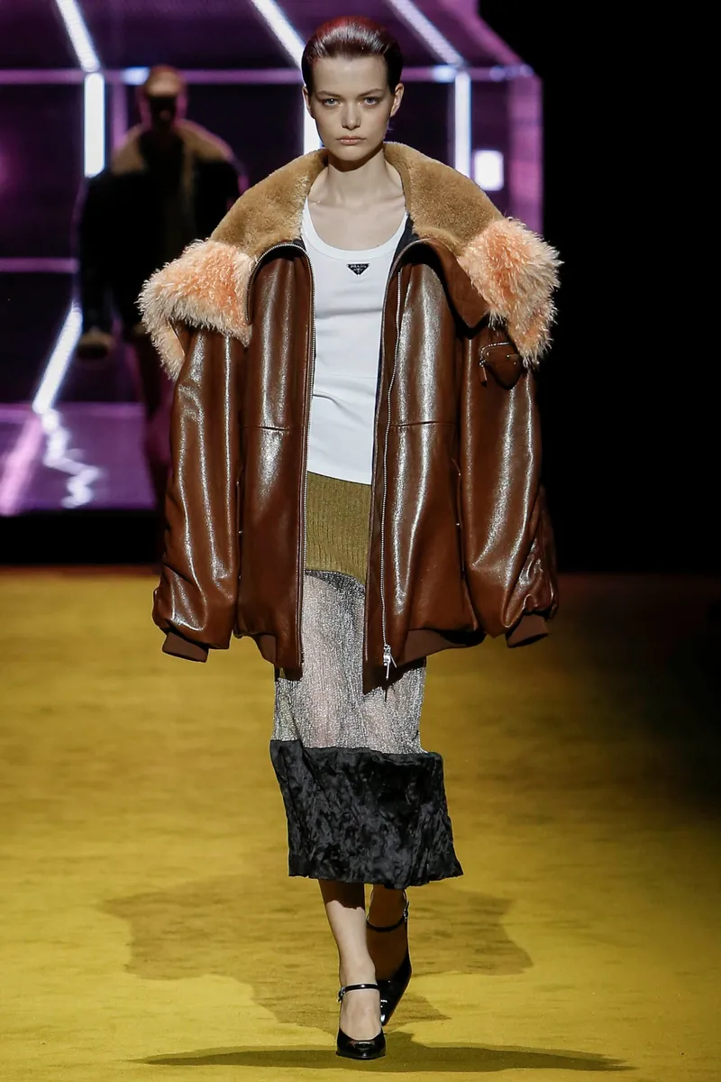 Prada runway look
